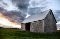 Barns on the Marsh