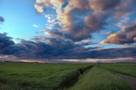 Sunset on the marsh